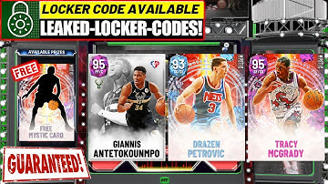 *NEW* LEAKED LOCKER CODE FOR ANOTHER FREE GUARANTEED MYSTIC CARD! FREE PACKS! NBA 2K22 LOCKER CODES