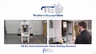 Truform Equipment - FR-H3 - #1 - Fillet Rolling Machine HD - Semi-Auto