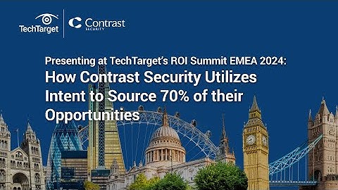 How Contrast Security Utilizes Intent to Source 70% of their Opportunities