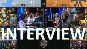 FORG1VENGRE / Rekkles H2K vs FNC Post Game Interview