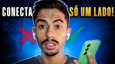FONE DE OUVIDO BLUETOOTH SÓ CONECTA ou FUNCIONA um LADO?  APRENDA RESOLVER!