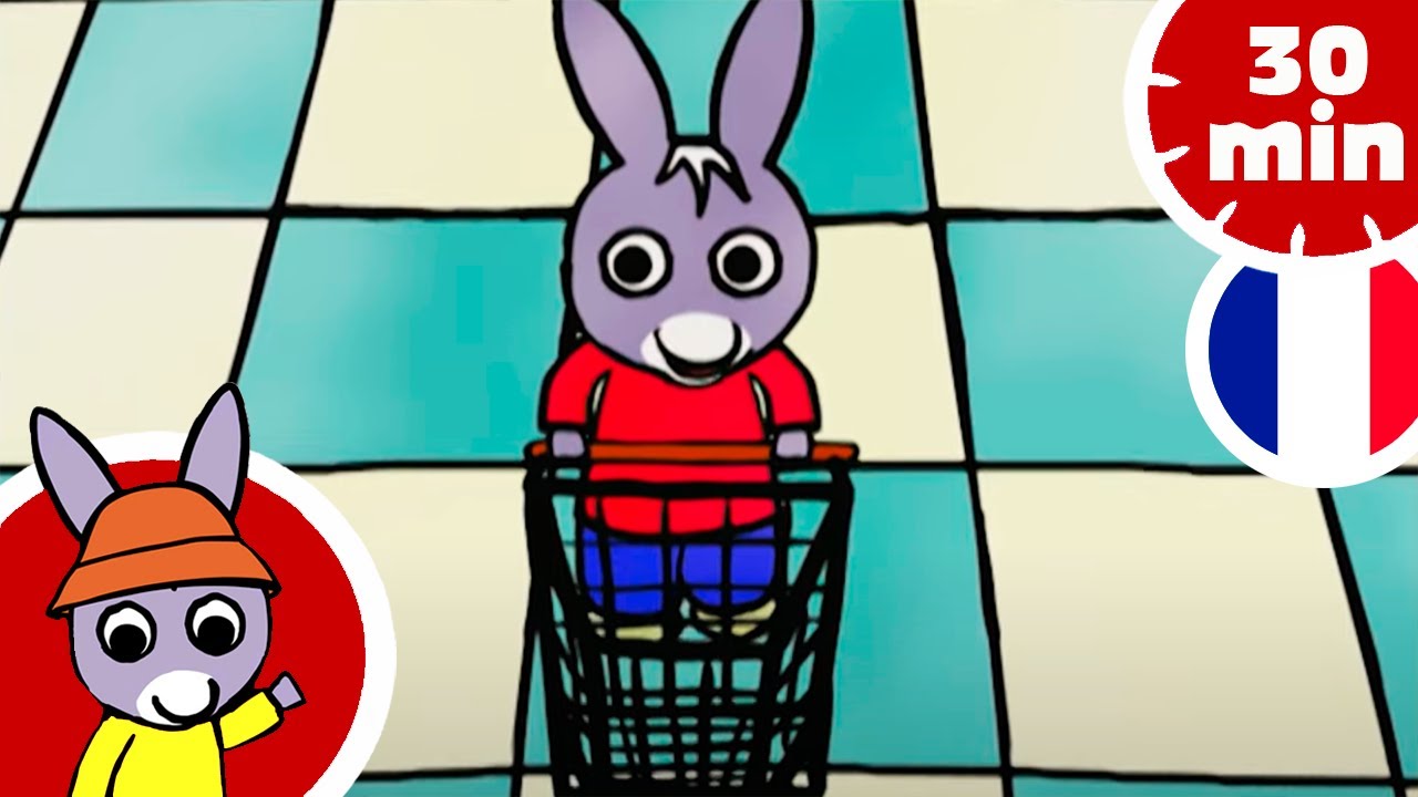 🥦 Trotro va faire les courses 🍫 - Dessin animé pour bébé