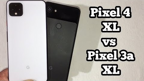 Pixel 4 XL vs Pixel 3a XL Speed Test Comparison!!!