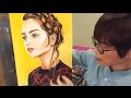 Pastel Portrait - Jenna Coleman 제나 콜먼 | drawholic