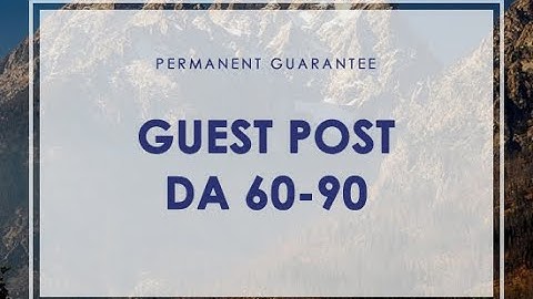 High-Authority seo guest posts with dofollow backlinks