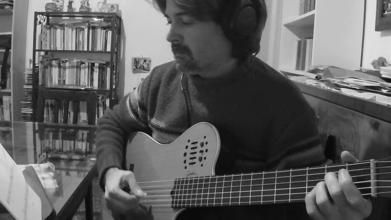 Cesare Merisio - Molto Moderato (Luciano Zuccheri) - Tre Pezzi per chitarra a plettro