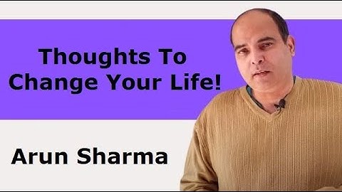 Attitude Towards Excellence | Arun Sharma