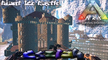 ARK: Survival Evolved - The Center Map - Giant Ice Castle - Preview [cszlak]