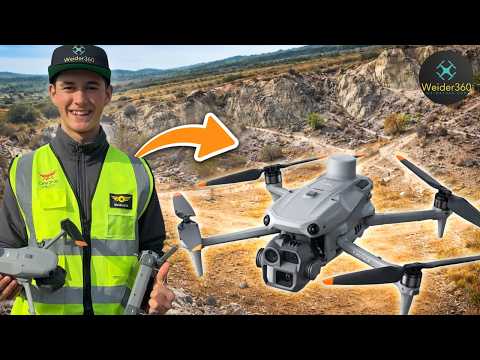 How to Conduct a Quarry Survey with a Drone | DJI Matrice 4E Full Walkthrough
