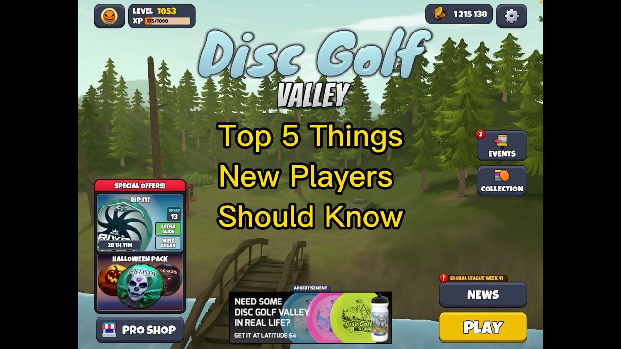 Top 5 Things New Players Should Know Disc Golf Valley YouTube