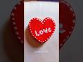 heart ❤️ making with super clay 🥰 satisfying clay art 🎨 easyclayart #ytshorts #shorts