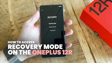 How to Enter Recovery Mode on the OnePlus 12R