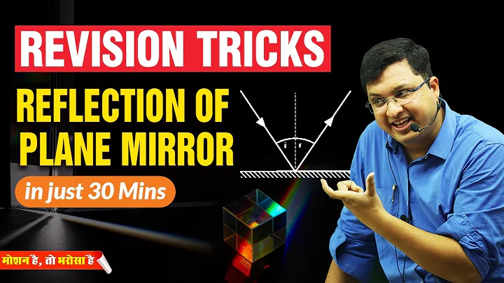 😱Reflection of Plane Mirror Revision Tricks by NV Sir 💪🤞 | Motion Kota #nvsir #jee #neet #tips