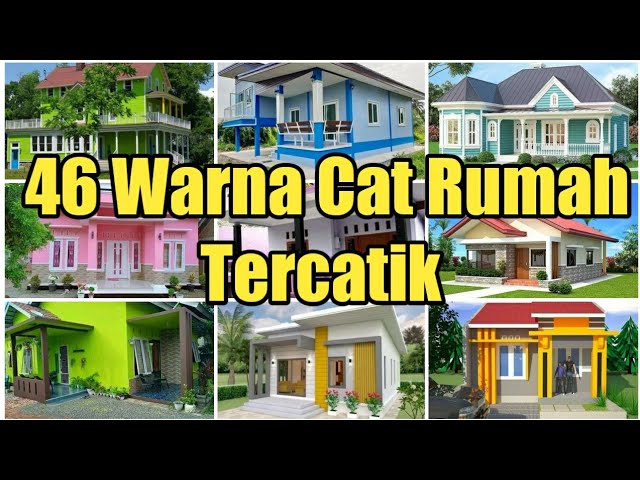 46 Warna Cat Rumah Minimalis 2022 Terbaik dan Tercantik class=