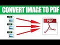 How to convert jpg to pdf free