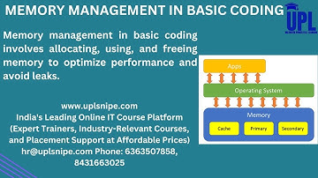 Video 17 Memory Management