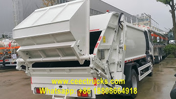Hot sale ISUZU 8CBM garbage compactor truck from CEEC TRUCKS