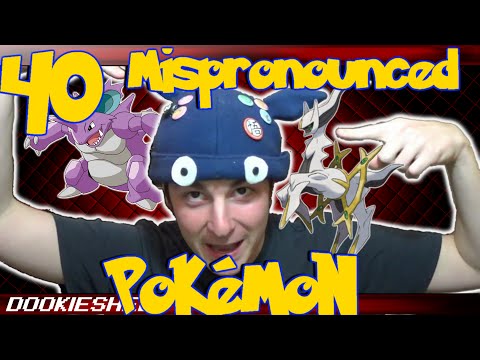 40 Pokémon that I Mispronounce (and maybe you do too!)