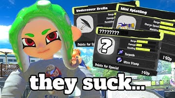 The WORST Weapons in Splatoon 3 (they