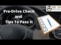 Predrive check and tips to pass it  vic driving school