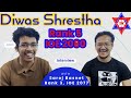 Insta reel  5th  ioe entrance   diwas shrestha interview by saroj basnet