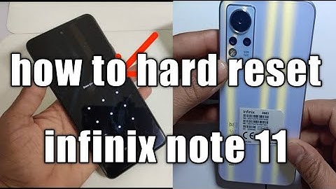 Infinix Note 11 Hard Reset | Infinix X663 Pattern Lock Remove | Infinix Note 11 Pro Hard Reset