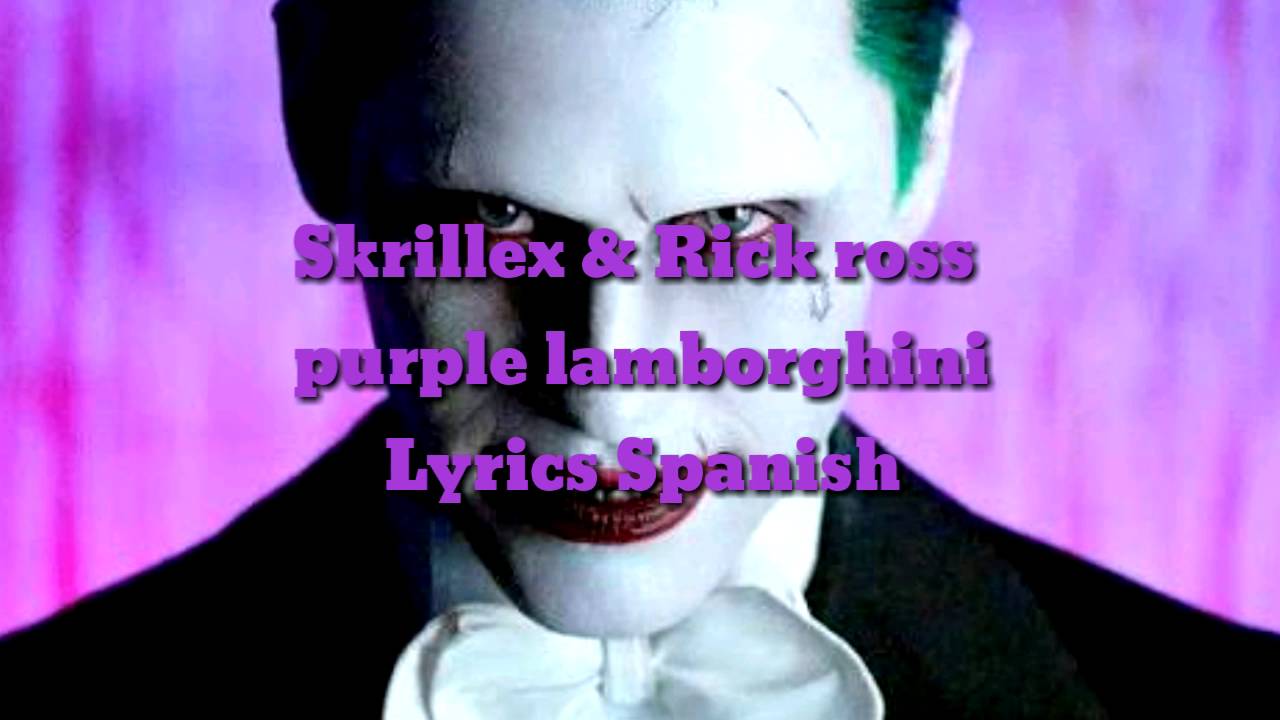 Arriba 52+ imagen purple lamborghini letra en español