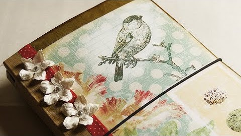 Easy Elastic Binding - Junk Journals