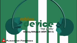 Roblox Device Top Picks Closing Billboard (2009 - 2013)
