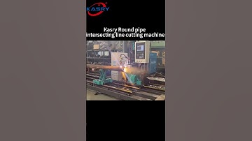 5 axis Intersecting machine pipe cutting machine#plasmacutter #cnc #plasmacut