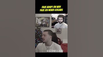 Faze Adapt Reveals Why He Doesn’t Collab with Faze Jev Anymore 🥲 #faze #fazeadapt #fazejev