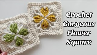 OMG! CROCHET GORGEOUS FLOWER SQUARE 😍 by Crochet by Nora 1,439 views 1 month ago 24 minutes