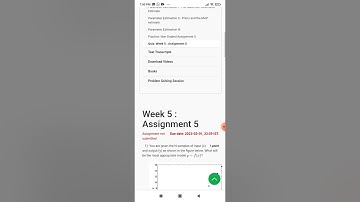 introduction to machine learning Assignment 5. (Nptel)
