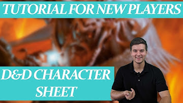 How to Make a D&D Character Sheet (D&D 5e) - Tutorial