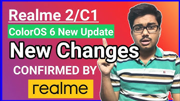 ColorOS 6 New Update On Realme 2/C1- Contains New Changes
