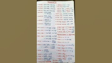 class 11th most important formulas || क्लास 11