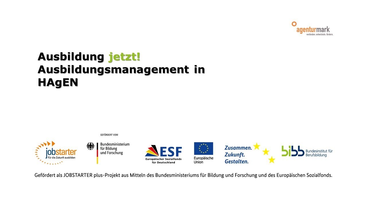 Film zum Jobstarter-Projekt Ausbildung jetzt! - YouTube
