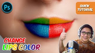 Apply Lipstick Color - Adobe Photoshop ( Maestro Quick Tutorial )