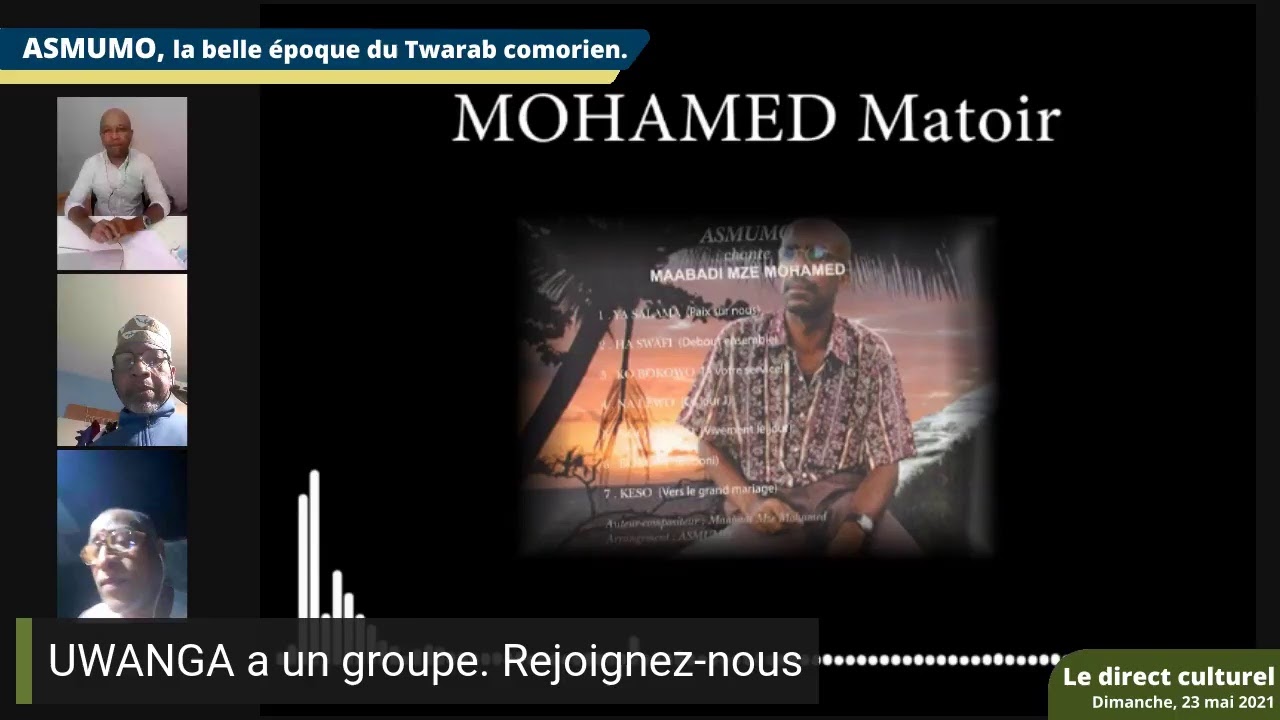 ASMUMO, la belle époque tu Twarab comorien.