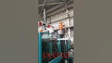 2 Axis servo driven Sprue picker with vertical transporter