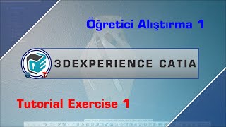 3DEXPERIENCE CATIA - Tutorial Exercise 1 ⚙️ by NonCAD Keys 137 views 5 months ago 7 minutes, 52 seconds