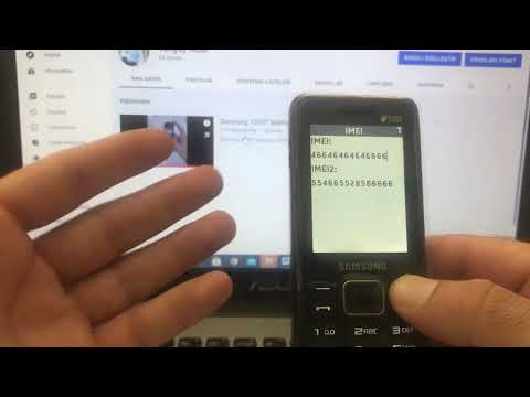 Samsung Tuşlu telefonlarda B350E imei onarımı