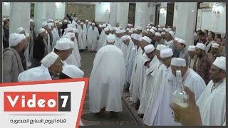 بالفيديو.. شاهد «الحضرة» داخل مسجد السيدة نفيسة فى ختام 