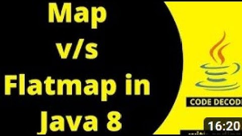 Map Vs Flat Map | Top Java 8 Coding Interview Question  Answers |Lambda Expression| Java 8 features