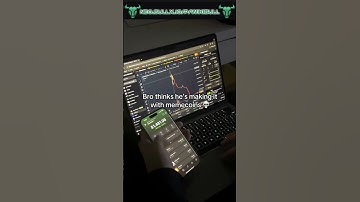 Bro Thinks Hes Making It With Memecoins! #bullx #bullxneo #trading #crypto #bitcoin #ethereum #short