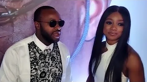 SEE THE LADY FEMI ADEBAYO STEPS IN WITH AT K1 DE ULTIMATE'S NEW YEAR DANCE