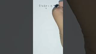 perkalian cepat 51 #viral #maths #trending #matematika #shorts #short #shortvideo #viral #viralvideo