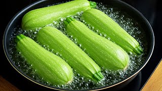 : Ich habe noch nie so leckere Zucchini gegessen! Dieses Rezept kennt keiner! Nur 2 Zutaten!