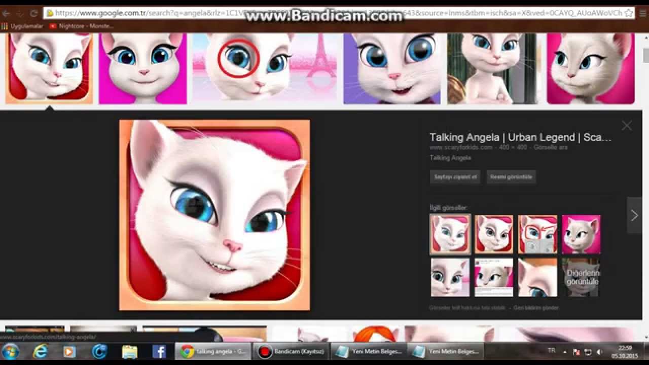 Talking Angela Nin Gozundeki Kamera Youtube