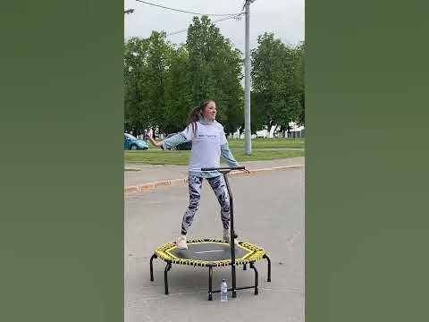 Тестируем джампинг батуты #джампинг #shorts #фитнеснабатутах - YouTube